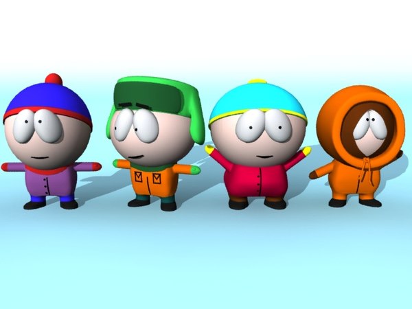 South Park 3D Models for Download | TurboSquid