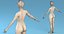 male female 3D model
