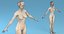 male female 3D model