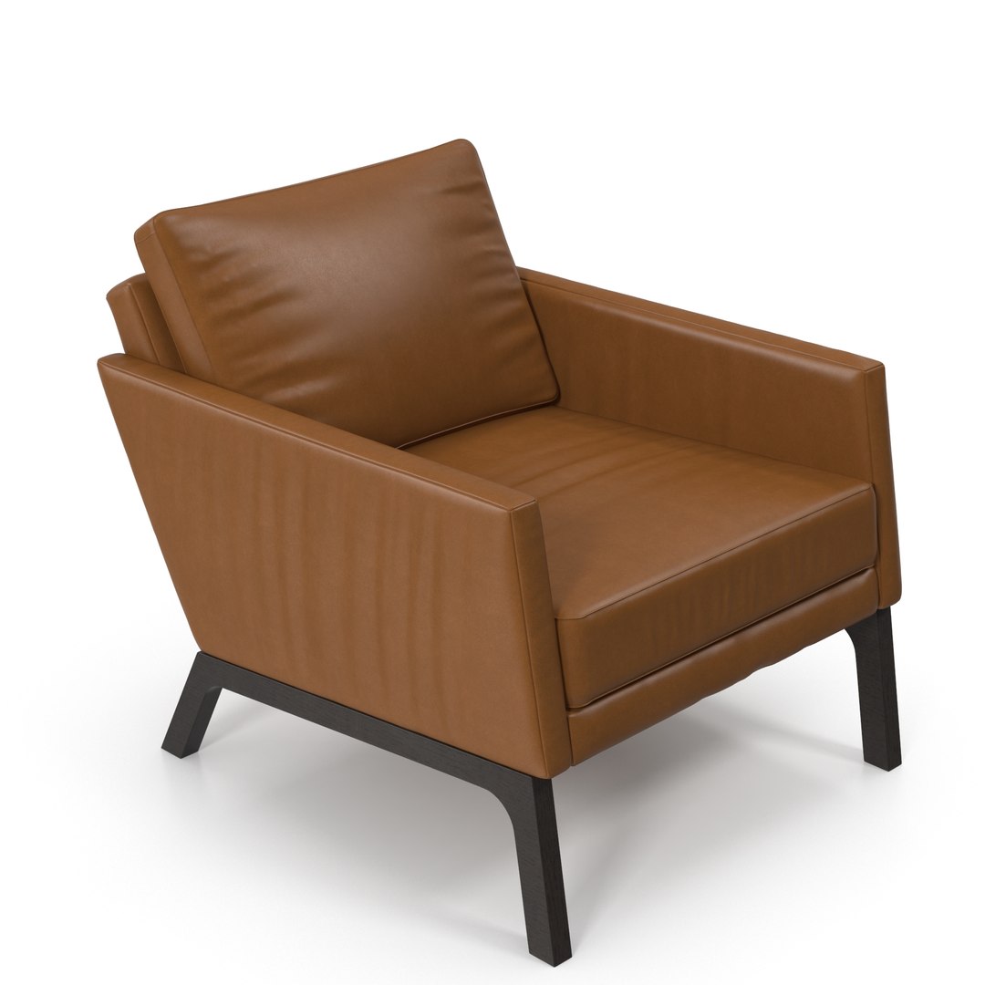 Boconcept Monte Leather Chair 3d Model