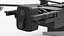 Drone de surveillance de combat Sonora Harmattan AI Black truqué pour Maya