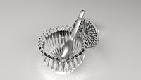 Glass Jar 2 with Spoon