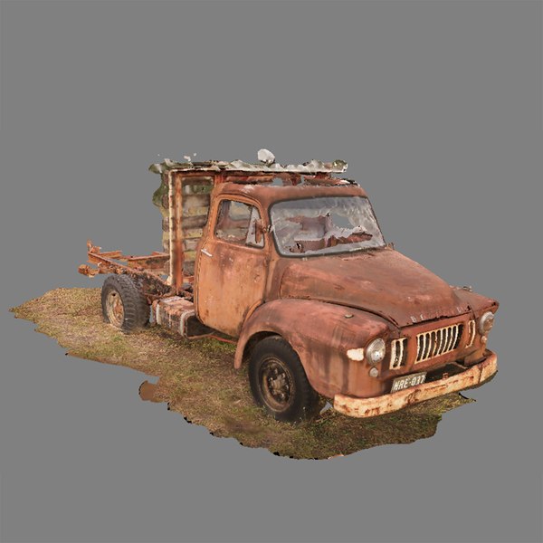 3ds max scan vintage truck