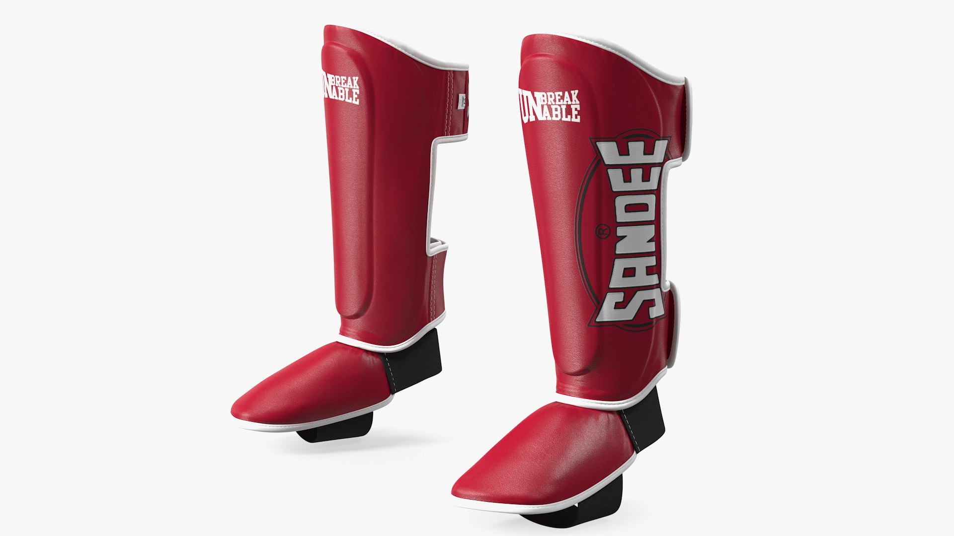 Sandee Leather Boot Shinguard 3D model preview