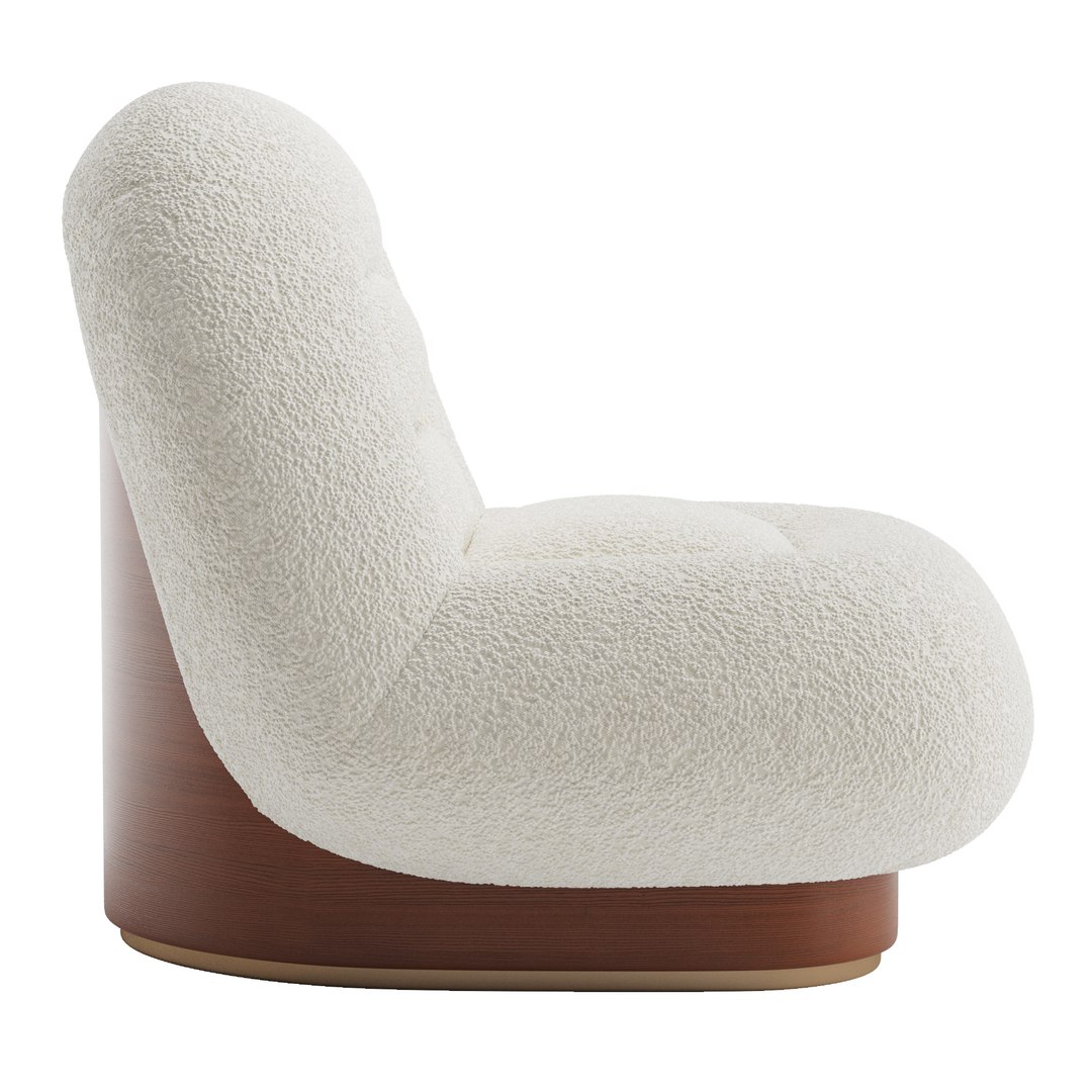 3D Soho Home Mateo Chair Boucle Vray - TurboSquid 2082872