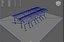 주차장 그늘막 3D 모델