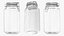 Clip Top Glass Storage Preserving Jar