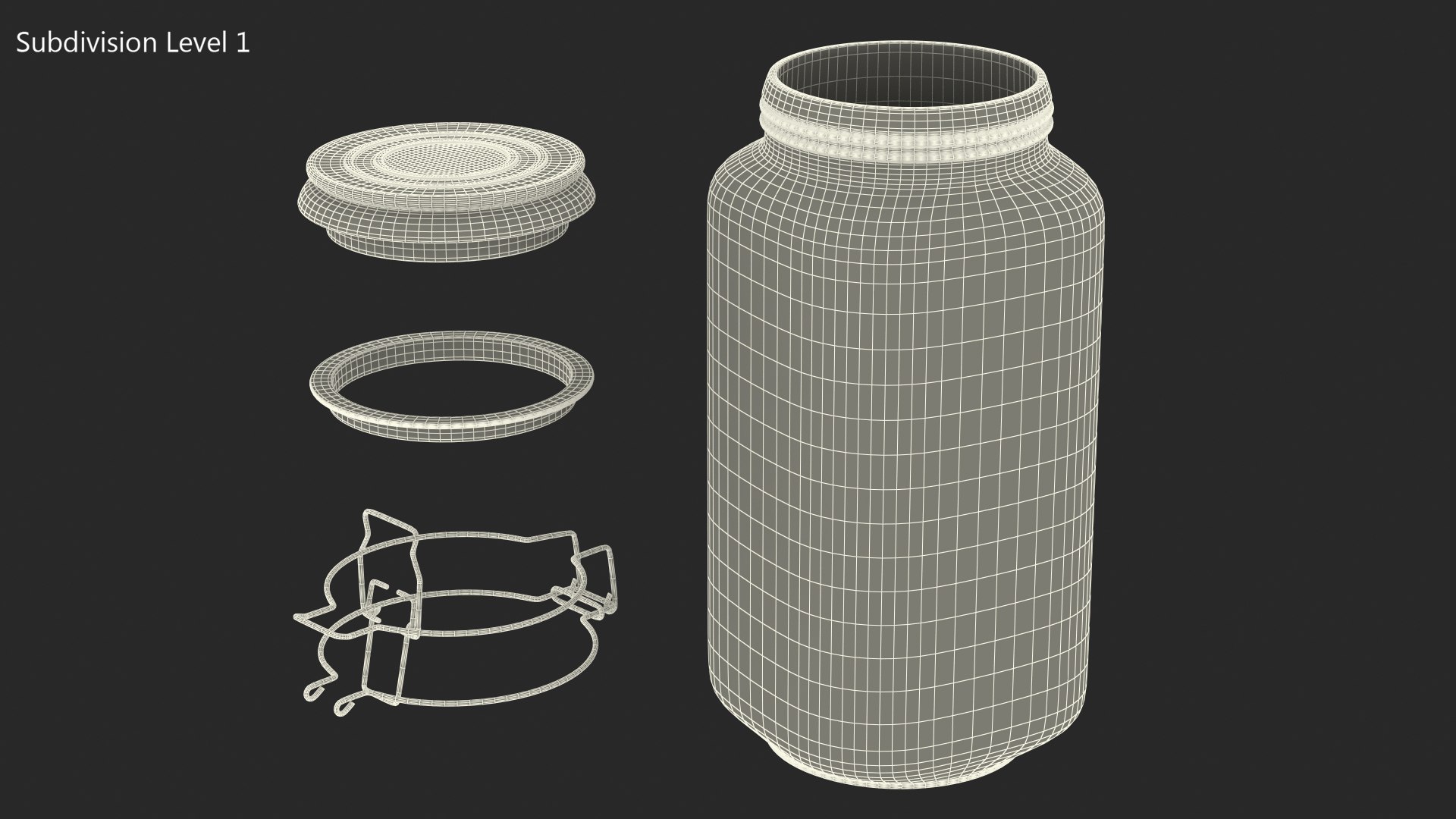 glass storage preserving jar model https://p.turbosquid.com/ts-thumb/qf/28AZlI/dPkHgxHU/cliptopglassstoragepreservingjar3dmodel009/jpg/1600831923/1920x1080/fit_q87/8d4277d494d1e32709e3aefc94c8cc4fad7c48dc/cliptopglassstoragepreservingjar3dmodel009.jpg