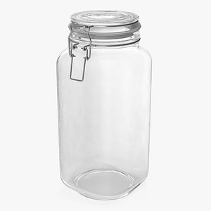 Clip Top Glass Storage Preserving Jar