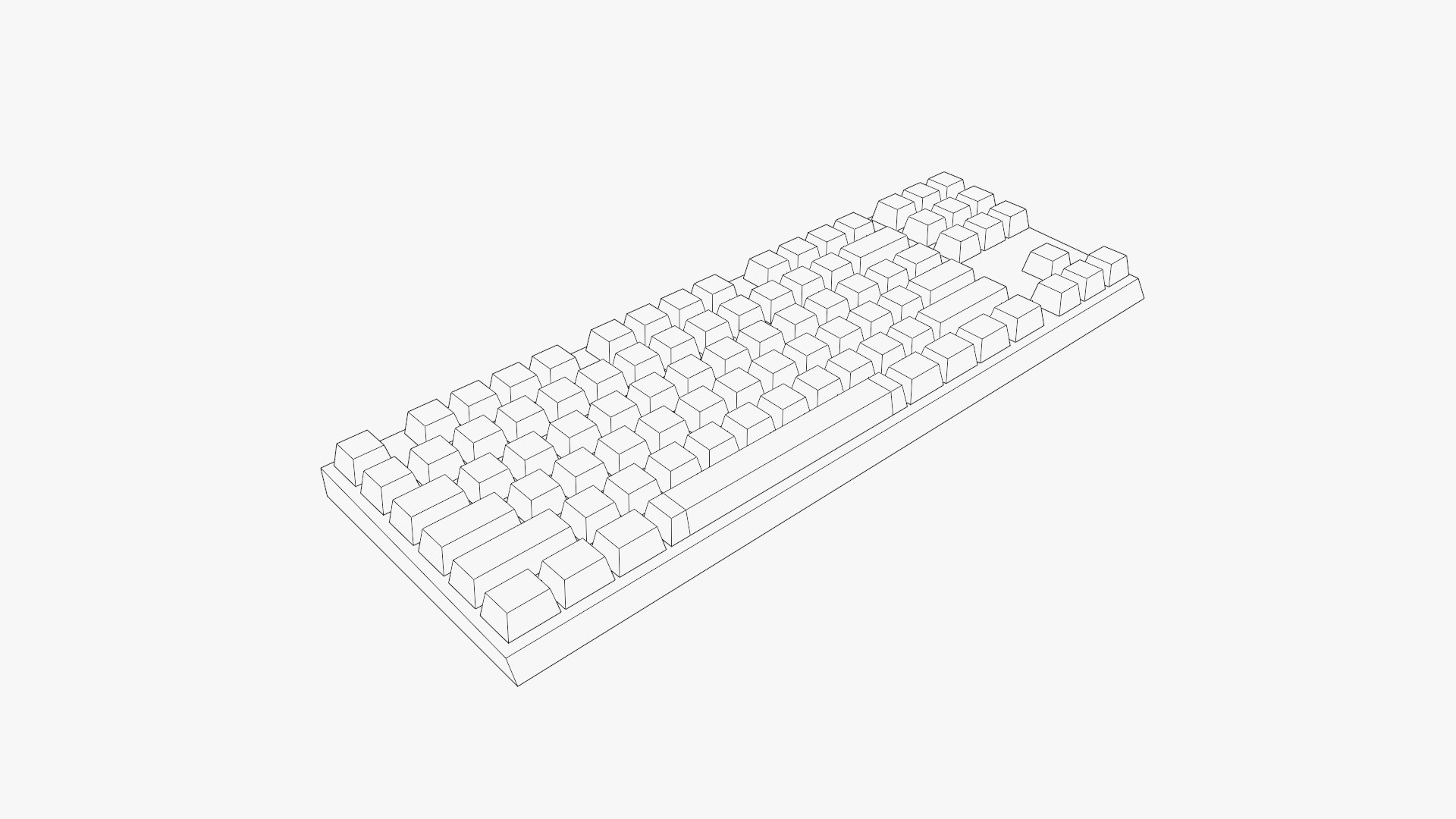 Keyboard HYPERX Highly Optimized 3D model https://p.turbosquid.com/ts-thumb/qf/3nM1hK/Ks/wireframe/png/1643206005/1920x1080/fit_q87/4f31558b45296e7b51e38041427be4044db7a91c/wireframe.jpg
