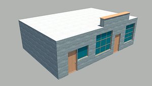 3ds max small saloon
