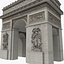 arc triomphe 3d model
