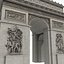 arc triomphe 3d model