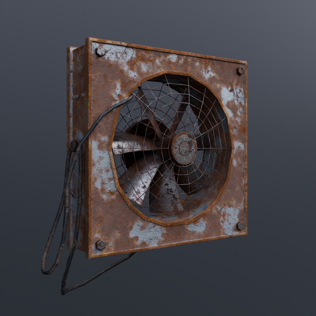 3D Post-Apocalyptic Rusty Ventilation Fan Low Poly Game Ready Low-poly 3D model model https://p.turbosquid.com/ts-thumb/qf/FvaGZ6/qb/2/png/1777584677/1920x1080/fit_q87/a5ed7ee867a36addfdaf51528bc3a498e80959a9/2.jpg