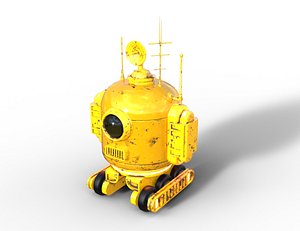 AAA Sci-Fi Weathered Scout Robot