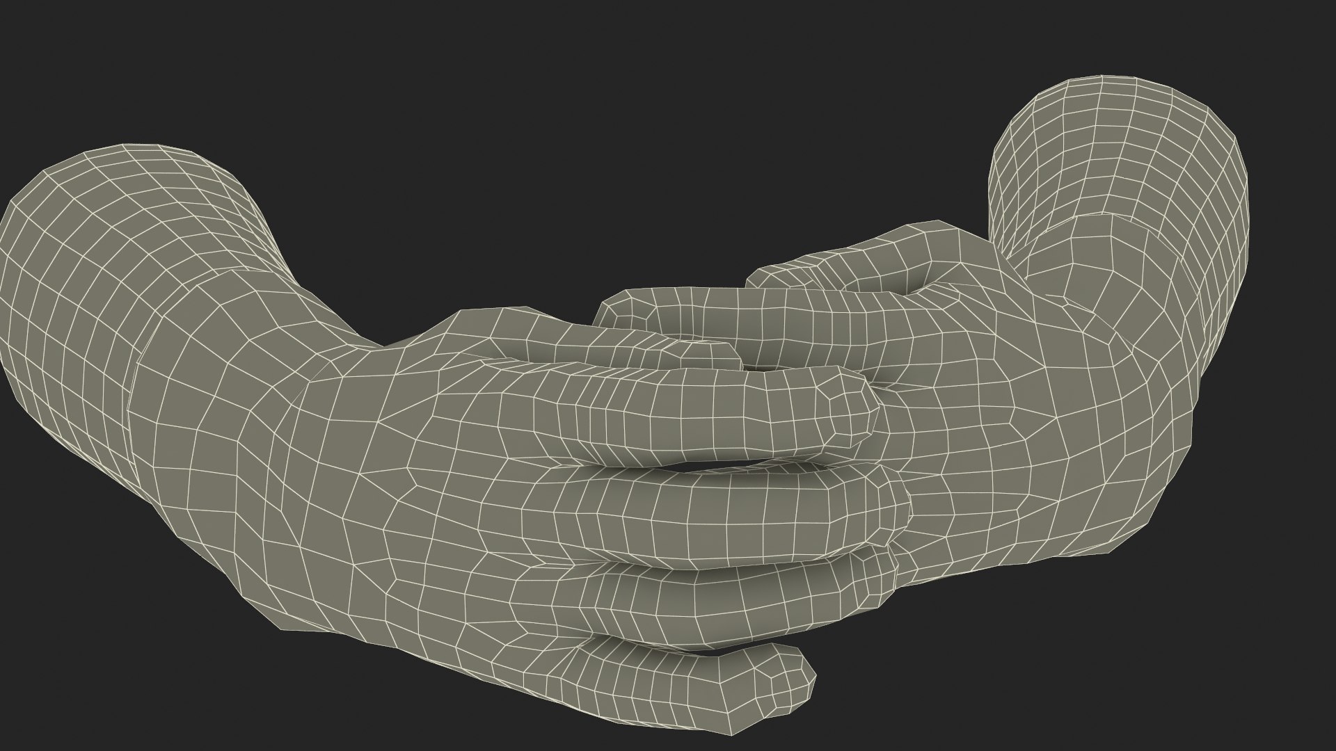 Hands In Rubber Safety Gloves Rigged For Maya 3D Model - TurboSquid 2370154