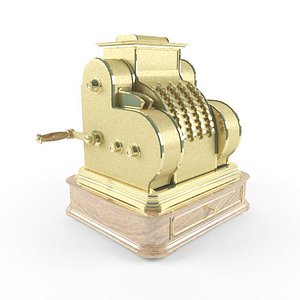 Antique cash register
