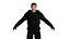 PERSONNAGE HUMAIN RÉALISTE AAA 3D - HOMME CORÉEN ASIATIQUE