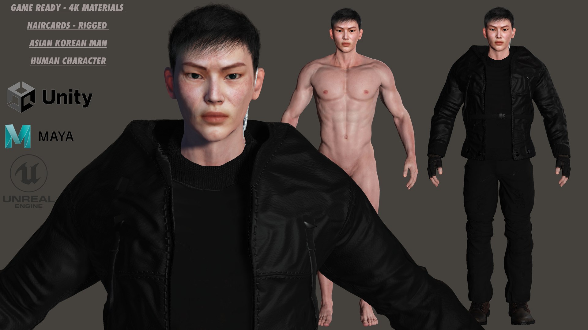 3D AAA 3D REALISTIC HUMAN CHARACTER - ASIAN KOREAN MAN https://p.turbosquid.com/ts-thumb/qf/NZ8v7o/se/poster/png/1680501188/1920x1080/fit_q87/21b3cc2e9041a9ea8ccdd86cd36f1c9f0306b3e3/poster.jpg