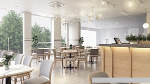 3D Restaurant model