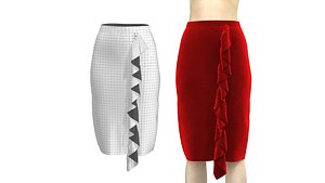 skirt clothing apparel model