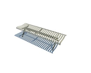 3d model of bench