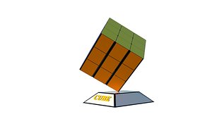 rubik s cube 3D model