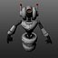 robot character obj
