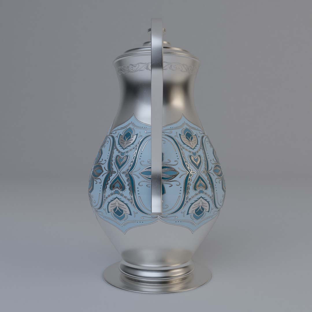 Waterpiitcher 3D Model - TurboSquid 1808024