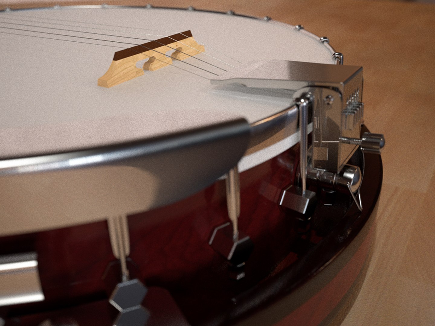 3d Model Banjo