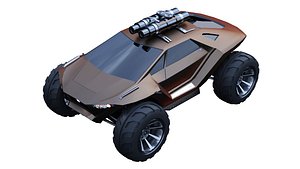 Predator concept EV SUV 3D model