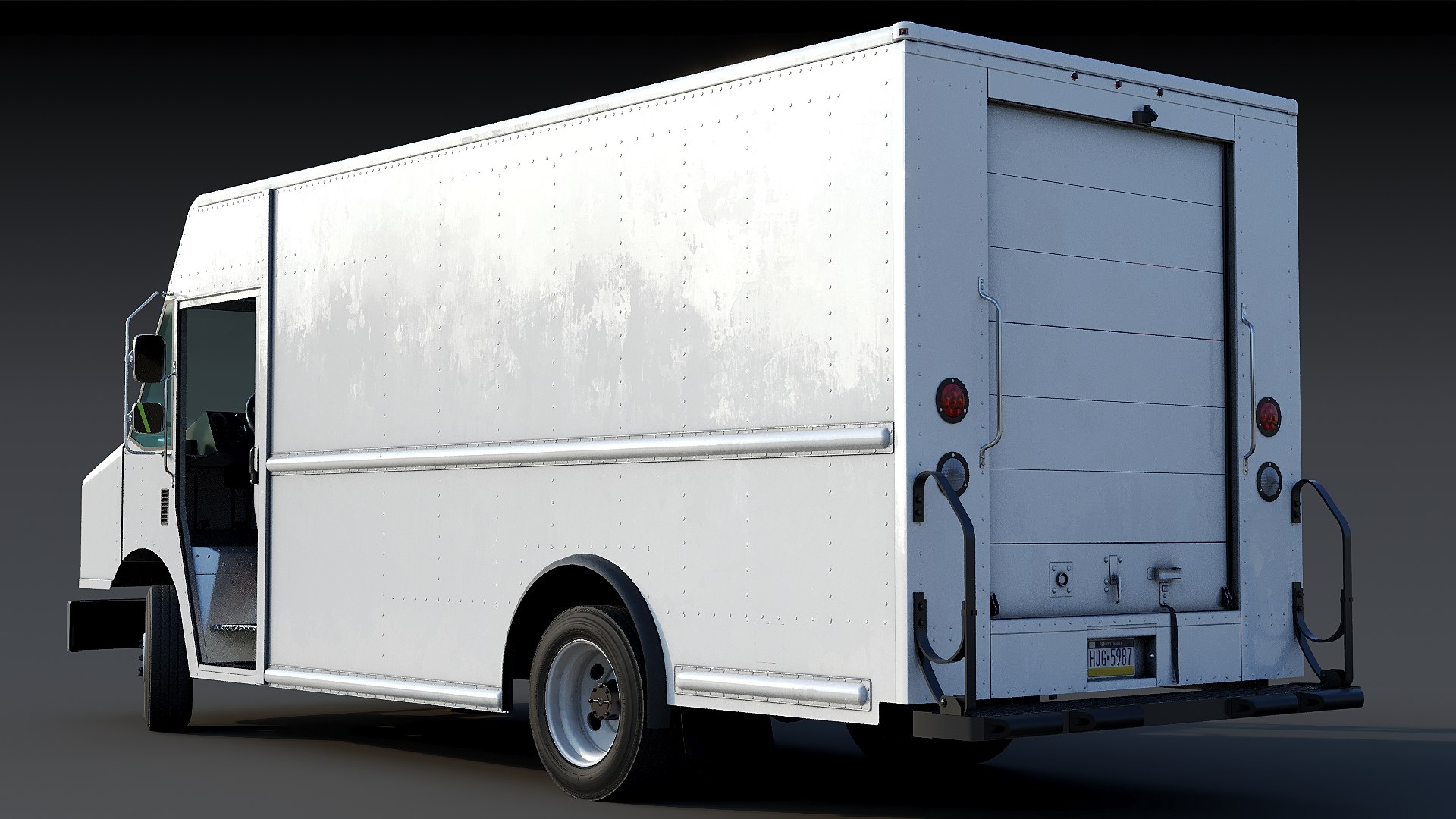 Step Van With Interior 3D - TurboSquid 2070894