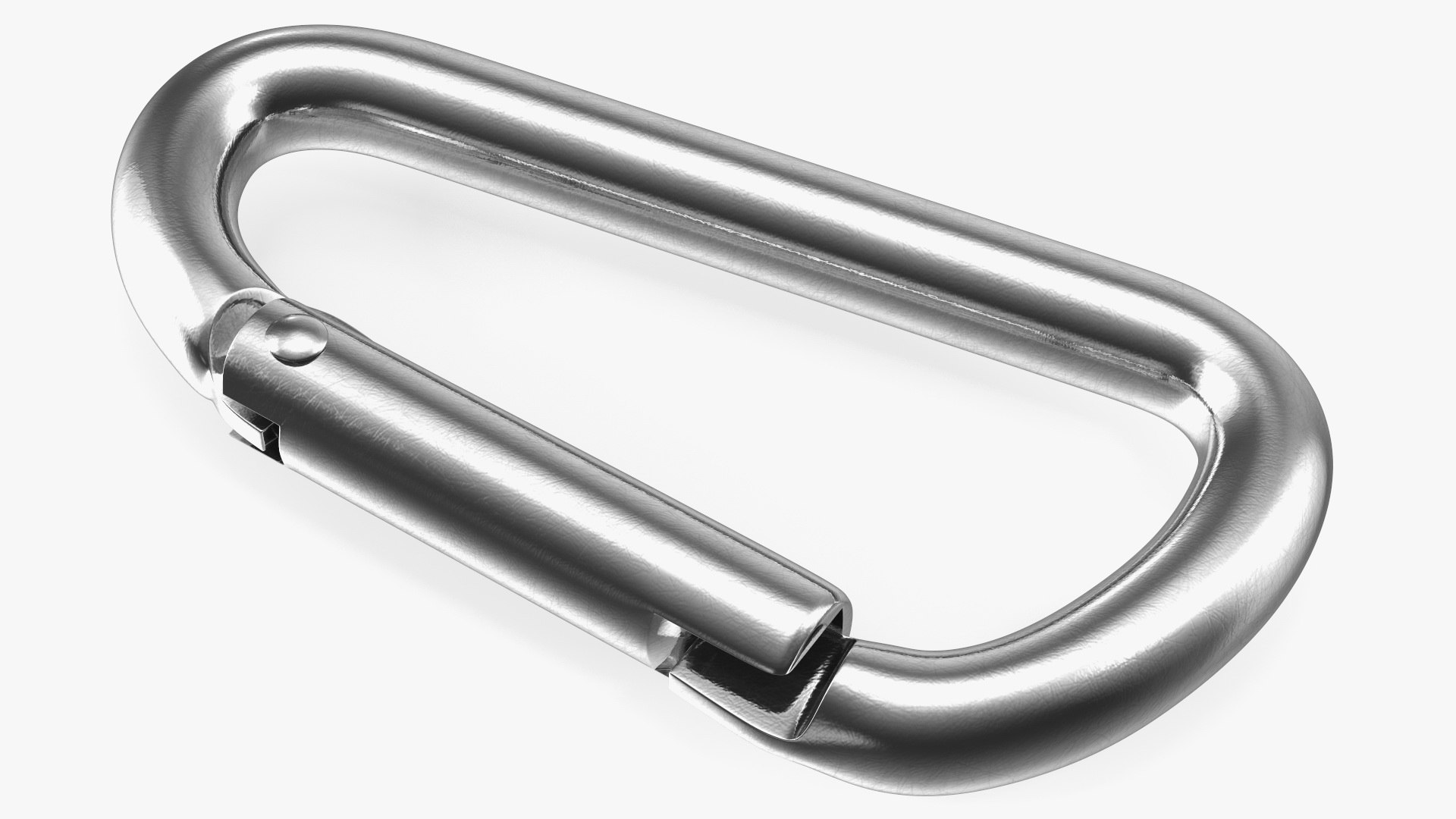 Metal Key Clip 3D model preview
