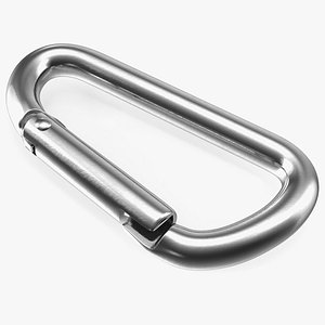 3D Metal Key Clip model