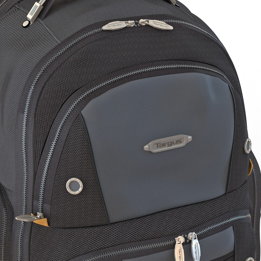 3d backpack 2 black