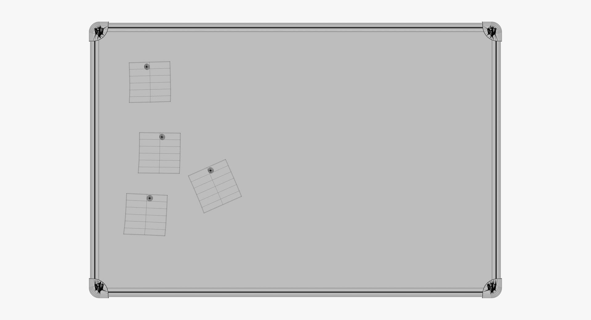 3D aluminum frame pinboard https://p.turbosquid.com/ts-thumb/qf/jhtQrs/6QwV3Dx4/pinboard_2wire/png/1525223319/1920x1080/fit_q87/991088d24adcb4eb5153734f4f734fcc7141b7e0/pinboard_2wire.jpg