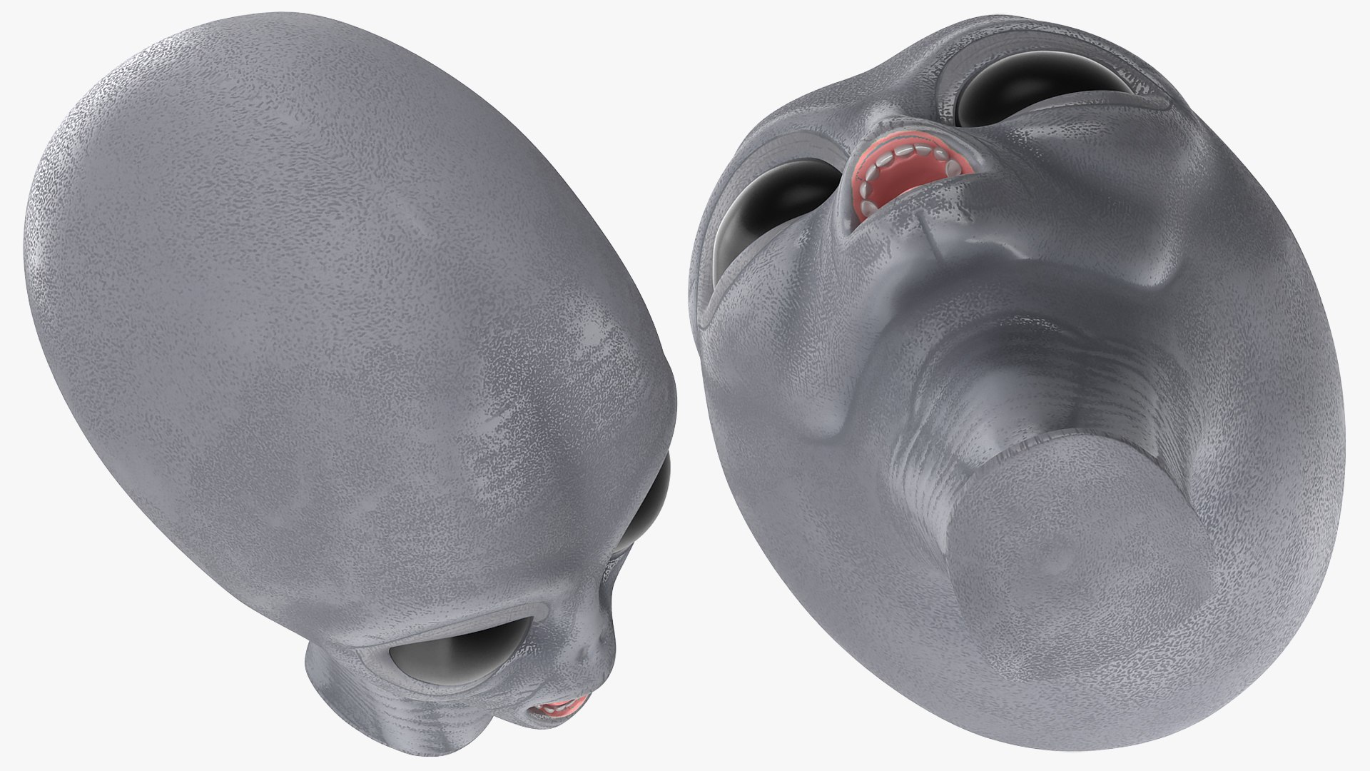 3D model alien head - TurboSquid 1602403
