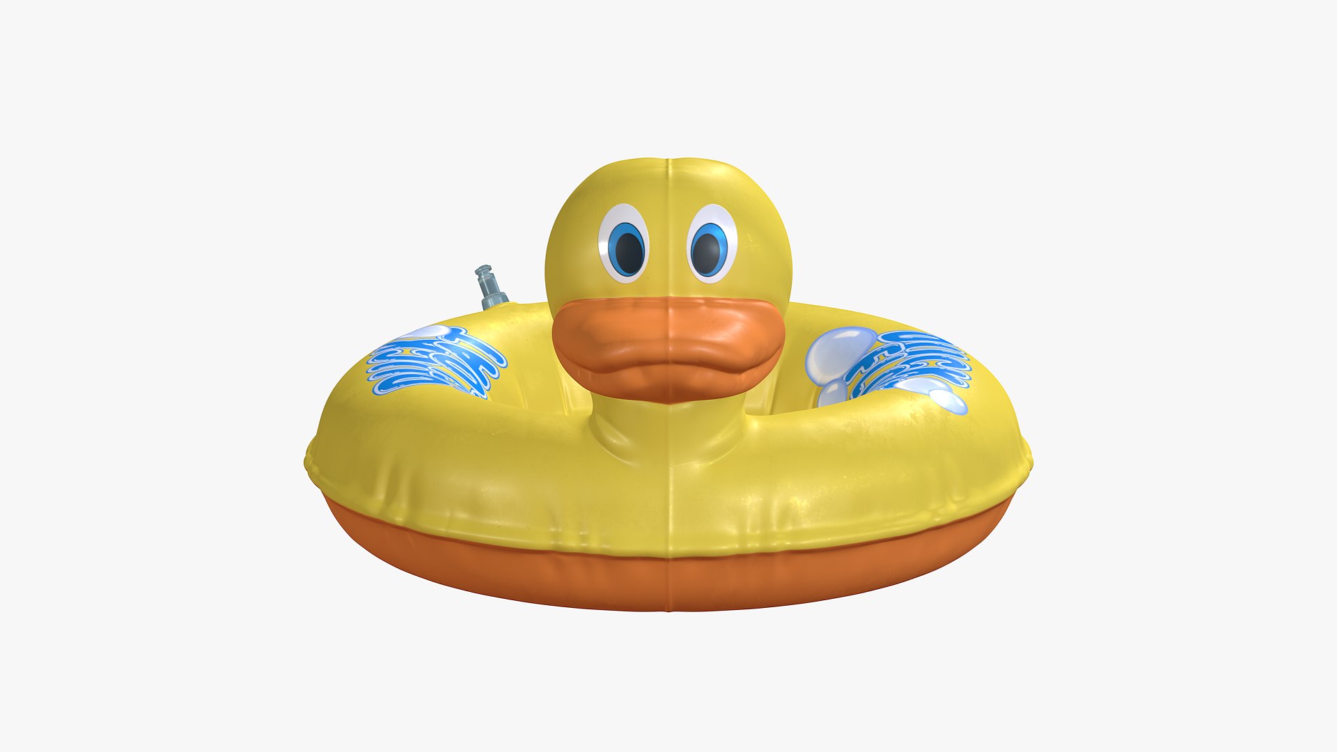 3D Inflatable Duck Pool Float Toy 8K TurboSquid 1774945