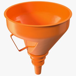 Universal Petrol Plastic Funnel with Handle