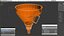 Universal Petrol Plastic Funnel with Handle