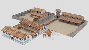 Ancient Greek Architecture Pack 3D model
