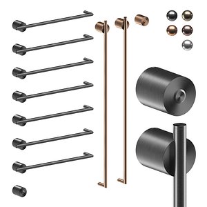 3D model Towel dryers EQUILIBRIO