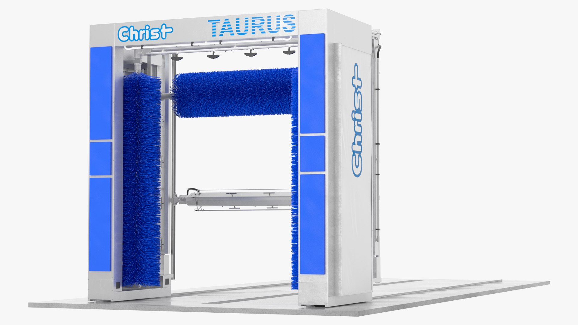 TAURUS Automatic Truck Wash Rigged 3D model preview