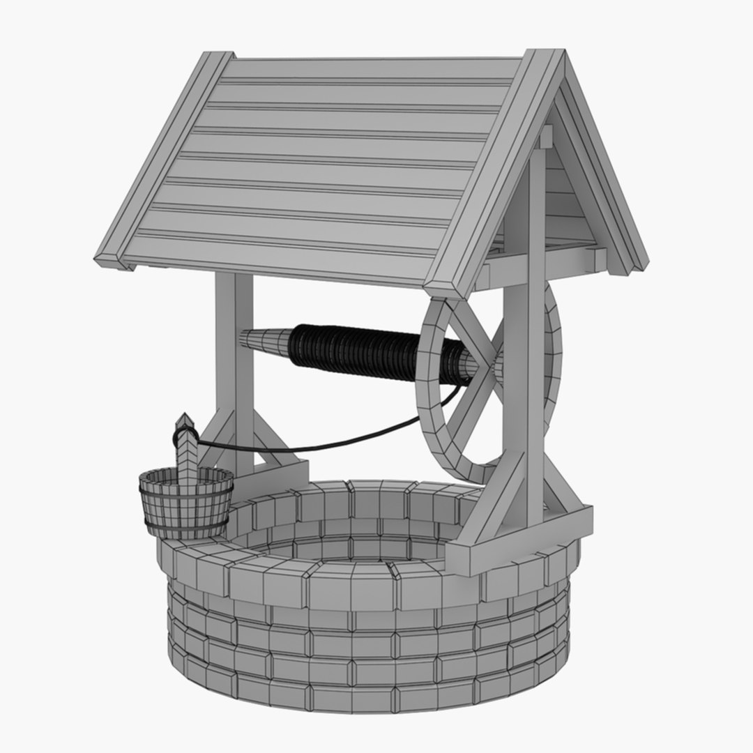 Well Set 01 3D Model - TurboSquid 1871419