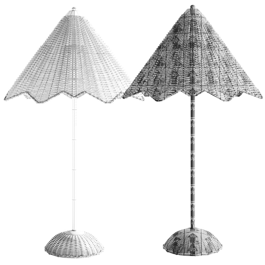 Parasol Lamp By Celerie Kemble 3D Model TurboSquid 1955158