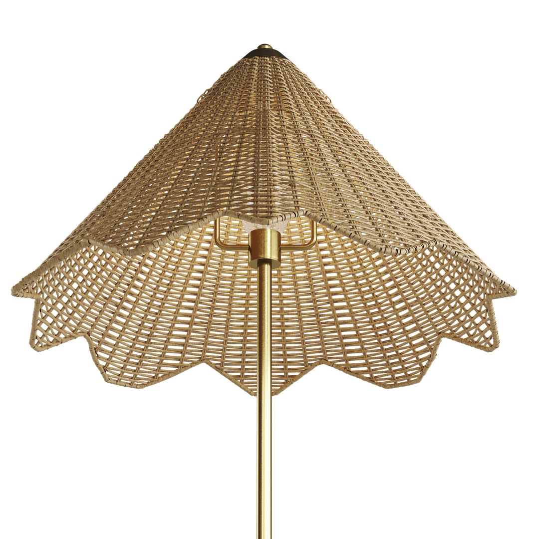 Parasol Lamp By Celerie Kemble 3D Model TurboSquid 1955158