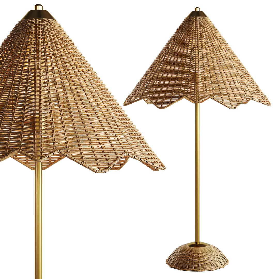 Parasol Lamp By Celerie Kemble 3D Model TurboSquid 1955158