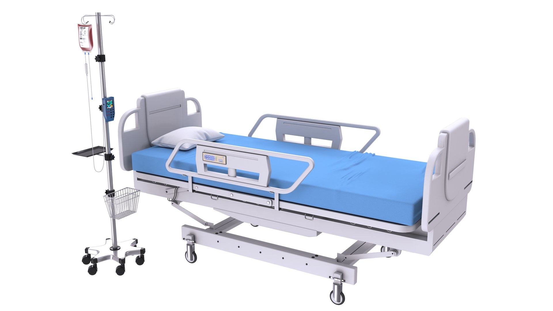 3D Hospital Bed And MRI Scanner Model - TurboSquid 1868139