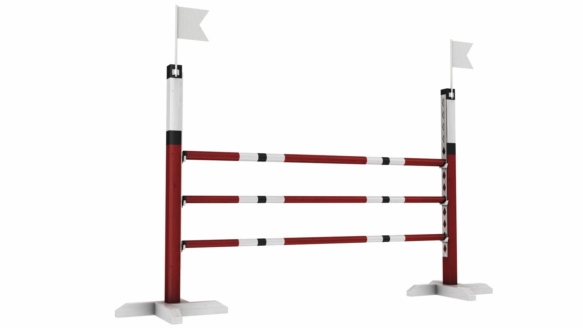 Horse Riding Arena Jumping Stand 2 Model - TurboSquid 2145931