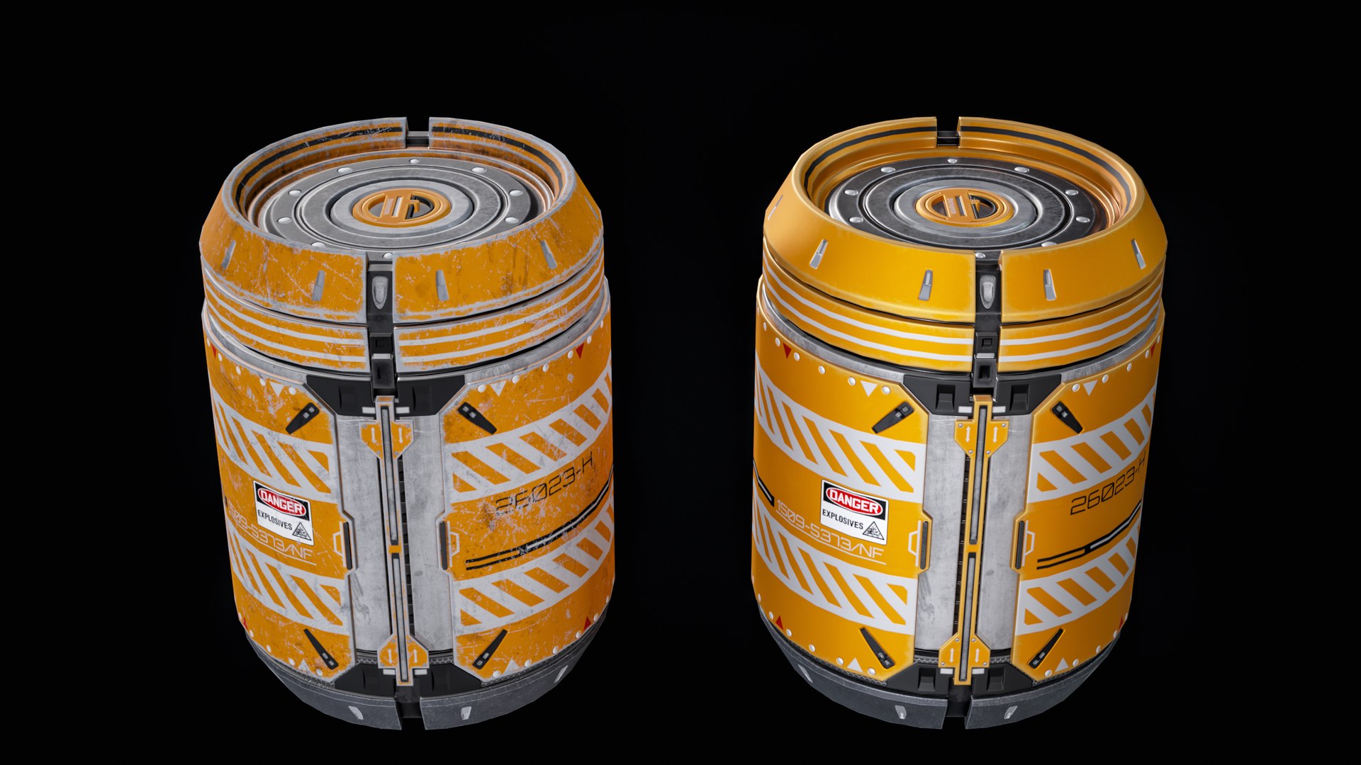 Sci-Fi Barrel 05 PBR 3D https://p.turbosquid.com/ts-thumb/qg/KbJDxs/AM/r_viewport_015/png/1686838150/1920x1080/fit_q87/fecd0286b1a7315b30b49cd4f5490c2ef9ebe103/r_viewport_015.jpg